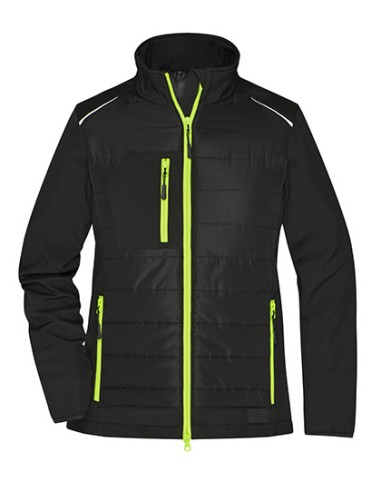 J-JN1819-Ladies Hybrid Jacket